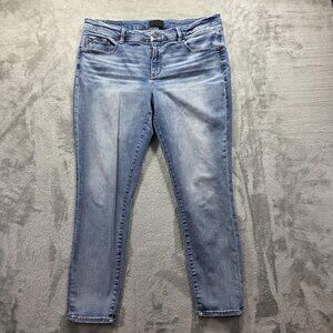 Buckle Black Jeans Womens 34x30 Light Wash Skinny Fit No. 53 Stretch Blue Denim